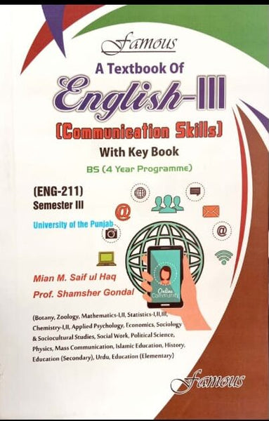 Famous English 3 Communication Skills Bs 4 Years Punjab Eng 211 Semester 3