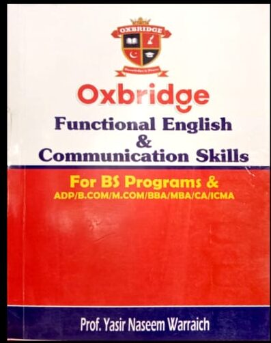 Oxbridge Functional English & Communication Skills BS ADP B.COM M.COM BBA 