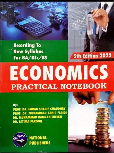 Economics Practical Note Book BA B.Sc BS 5th Edition