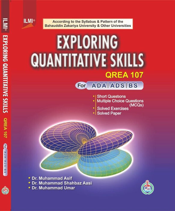 Exploring Quantitative Skills Qrea 107 For ADA ADS By M. Asif -ILMI