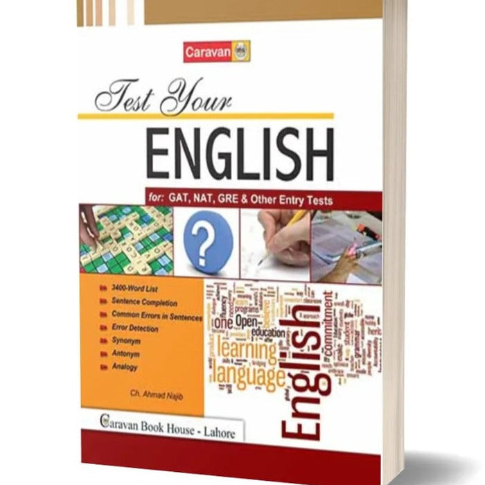 Test Your English For GRE GAT CSS By Ch Ahmad Najib -Caravan