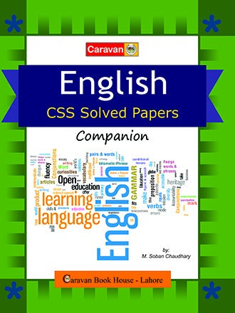 English CSS PMS  Solved Papers By M Soban Chaudhary -Caravan