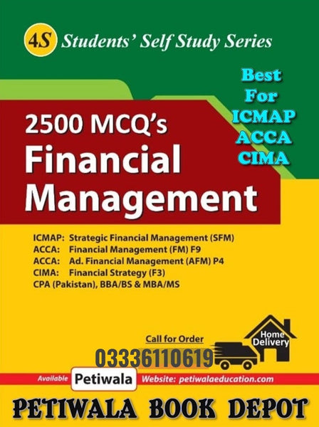 4S Students Self Study Series 2500 MCQs Financial Management by Asim Mehboob Siddiqui