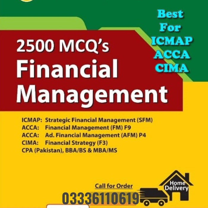 4S Students Self Study Series 2500 MCQs Financial Management by Asim Mehboob Siddiqui