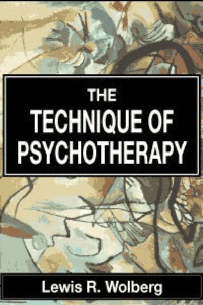 The Technique Of Psychotherapy