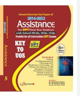 Key To UOS  DPT  Solved Papers University Questions 5th Final Year 6th Edition