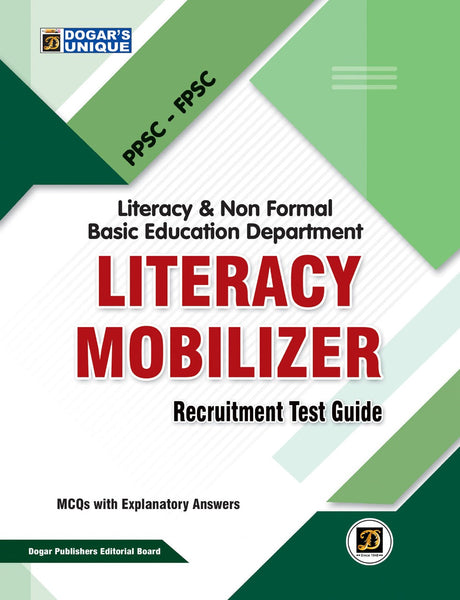 Literacy Mobilizer Recruitment Test Guide For PPSC FPSC -  DOGAR