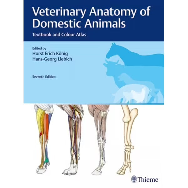  Veterinary Anatomy of Domestic Animals: Textbook and Colour Atlas