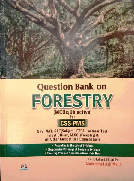  Question Bank On Forestry MCQs for CSS PMS By Muhammad Asif Malik