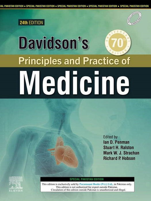 Davidson's Principles And Practice Of Medicine 24th Edition By Stuart H Ralston Ian