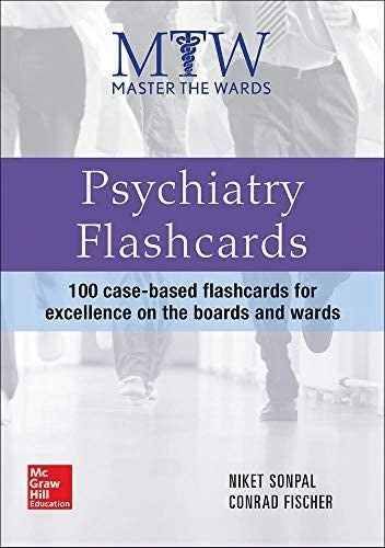 Psychiatry Flashcards by Niket Sonpal 