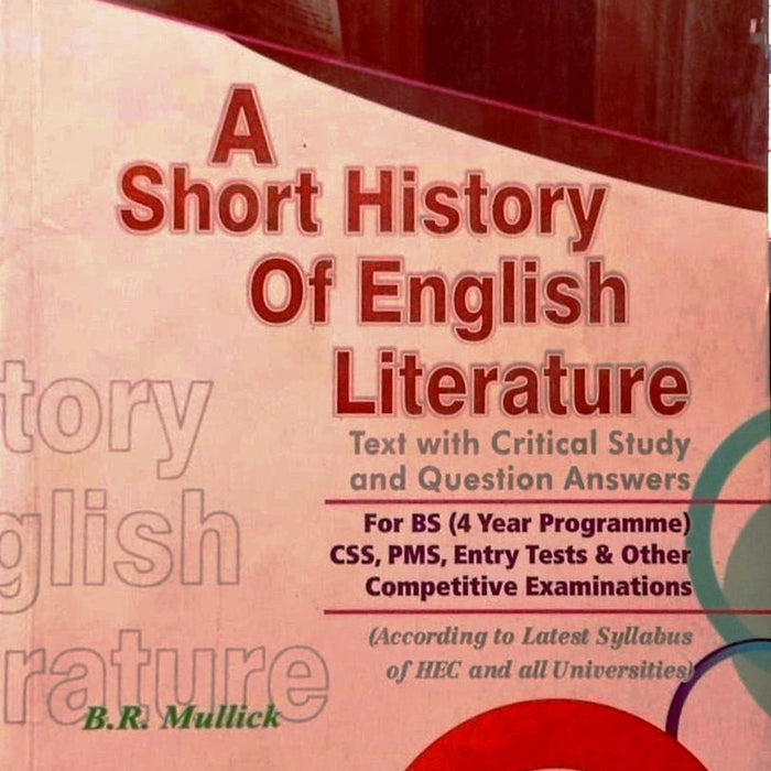 Famous A Short History Of English BS B R Mulik