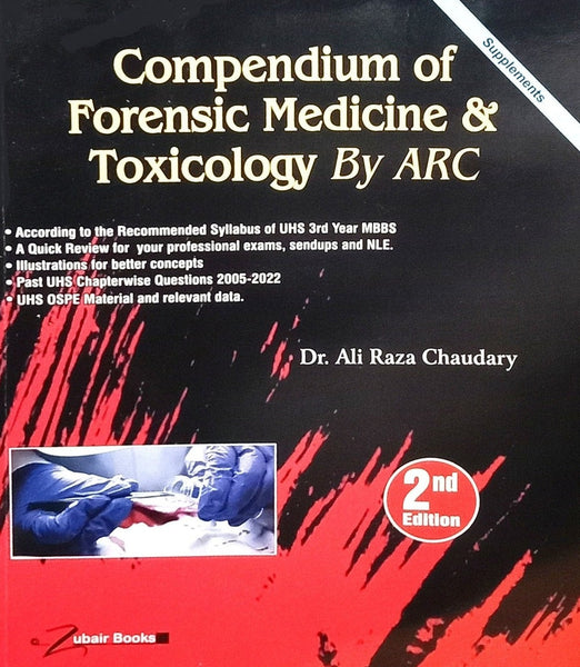 Compendium Of Forensic Medicine & Toxicology By Ali Raza Ch