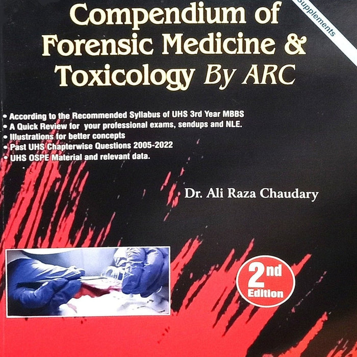 Compendium Of Forensic Medicine & Toxicology By Ali Raza Ch