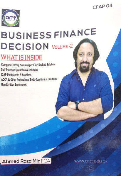 Business Finance Decision Vol 02 By Ahmed Raza Mir