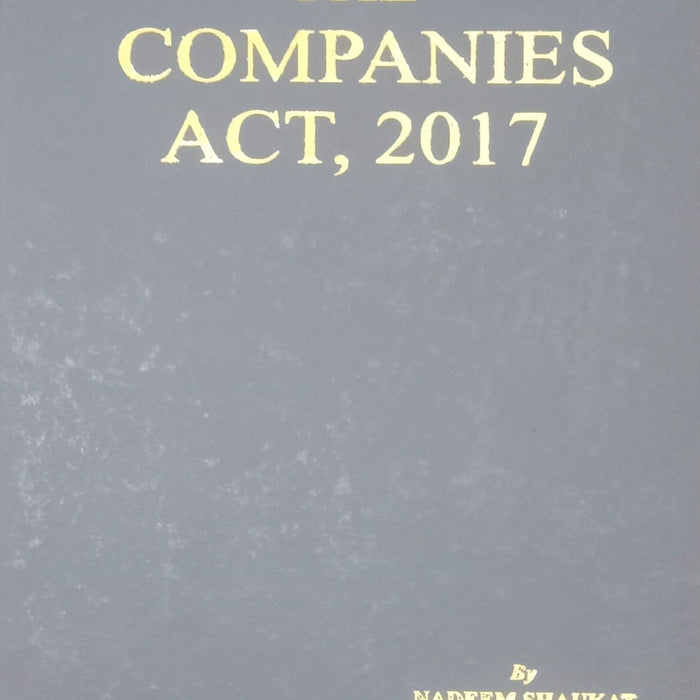 LRC The Companies Act 2017 Bare Act