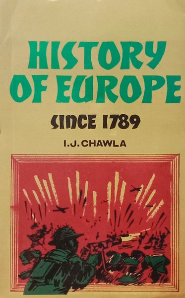 History Of Europe Since 1789 For CSS PMS PCS By J Chawla