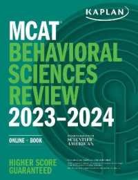 MCAT Behavioral Sciences Review 2023-2024:  (Kaplan Test Prep)