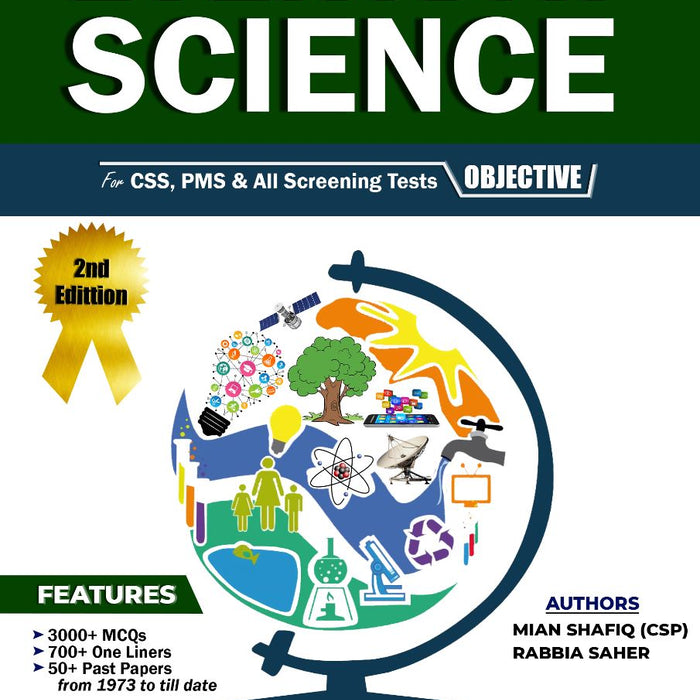 Everyday Science MCQs For  CSS PMS 2nd Edition By Mian Shafiq 