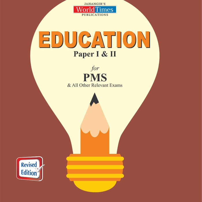 Education Paper I & II  For PMS by Syed Turab Kirmani - JWT