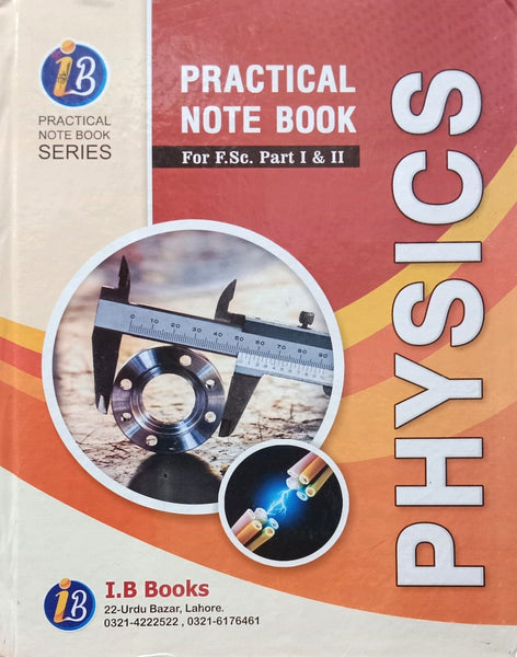 LB Solved Practical Note Book Series Physics For Intermediate F.Sc Part 1 &amp; 2 By Made