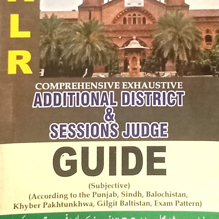 KLR Comprehensive Exhaustive Additional District & Sessions Judge Guide Subjective Vol 1