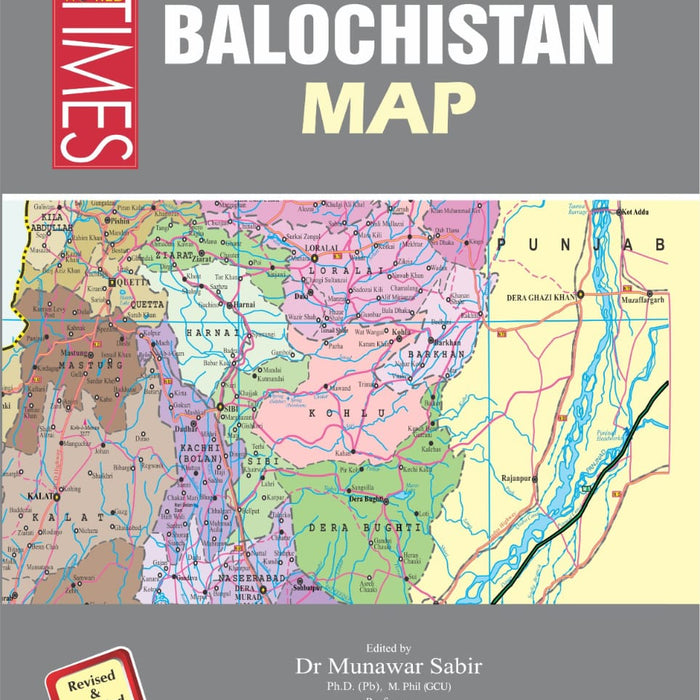 Balochistan Map World Time's