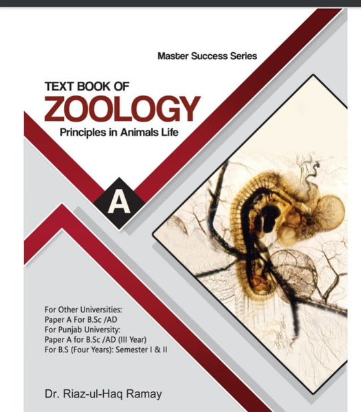 Master Success Series A Text Book Of Zoology Principles In Animal Life