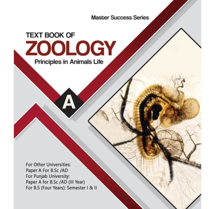 Master Success Series A Text Book Of Zoology Principles In Animal Life