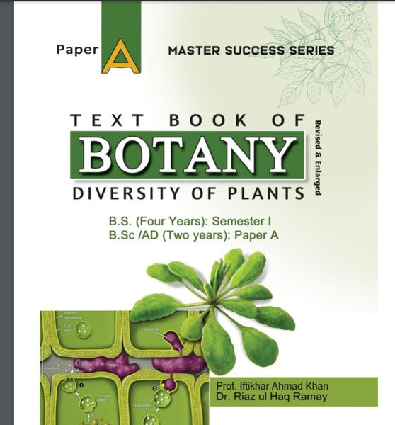 Master Success A Text Book Of Botany Paper A Diversity Of Plants