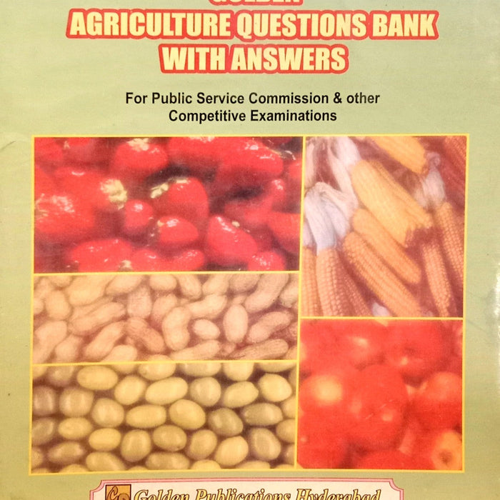 Agriculture Question Bank With Answers For PPSC - Golden Publications