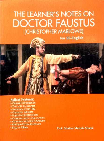 The Learners Notes On Doctor Faustus Christopher