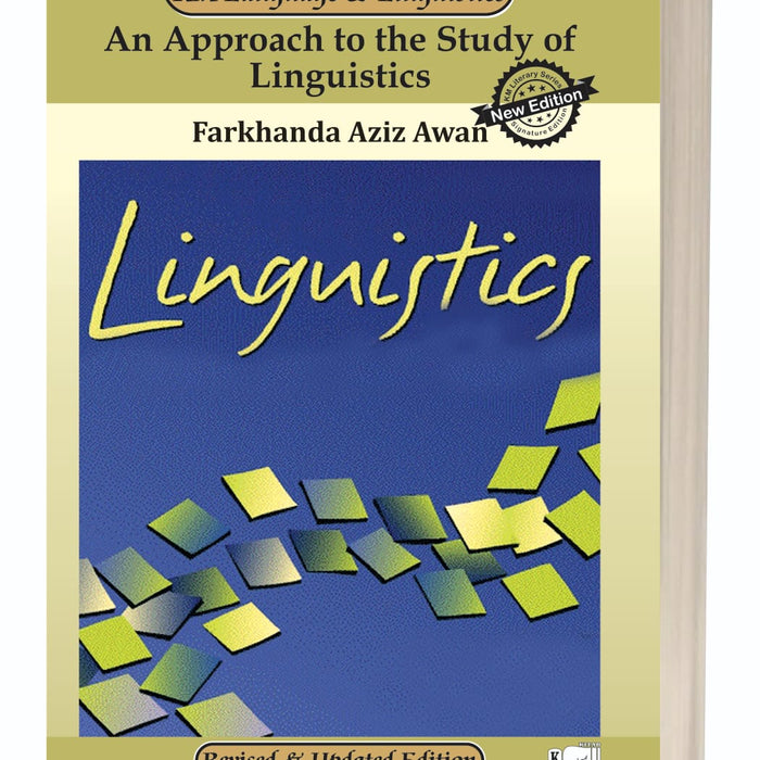 An Approach to the Study of Linguistics by Farkhanda Aziz Awan - Kitab Mahal