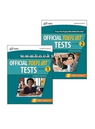 Official TOEFL iBT Tests Volume 1 &amp; 2 4th Edition