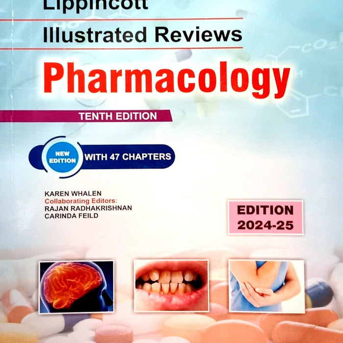 Pharmacology (Lippincott Illustrated Reviews)  10th Edition 2024-25