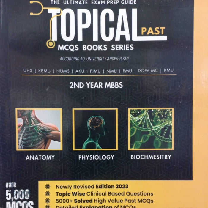 Topical Past MCQs Book Series For 2nd Year MBBS (Mbbs Cafeteria )