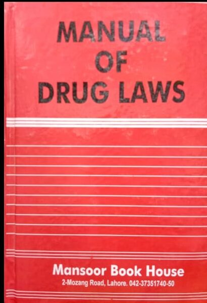 MBH Manual of Drug Laws