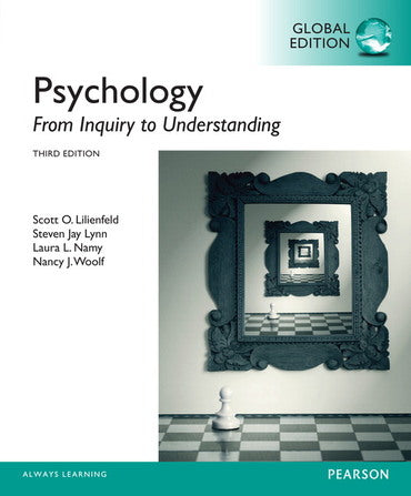 Psychology: From Inquiry to Understanding 3rd edition by Scott O. Lilienfeld 