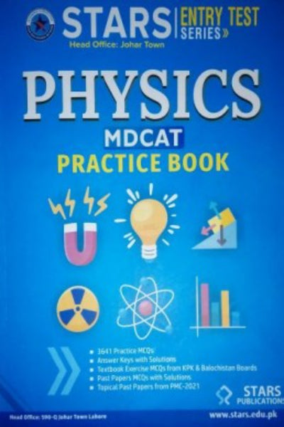 Stars Physics MDCAT Practice Book ( Entry Test Series )