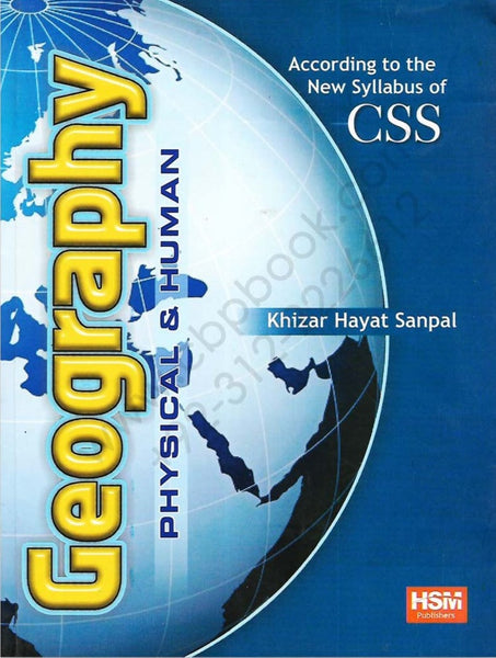 Geography Physical and Human For CSS By Khizer Hayat Sanpal 