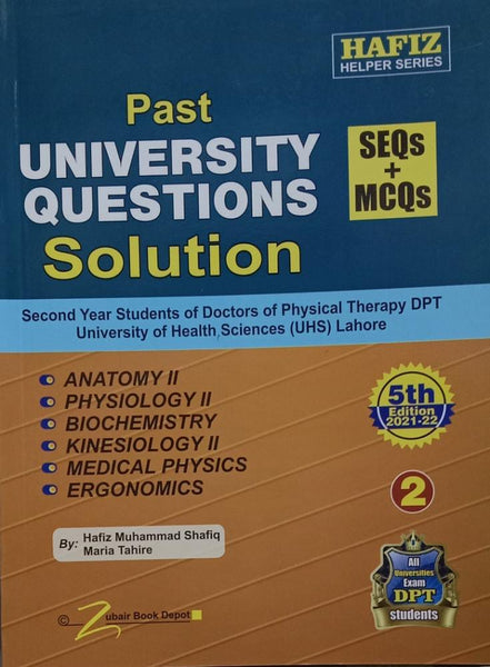 Hafiz UHS University Question 2nd Year