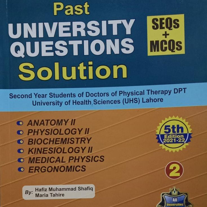 Hafiz UHS University Question 2nd Year