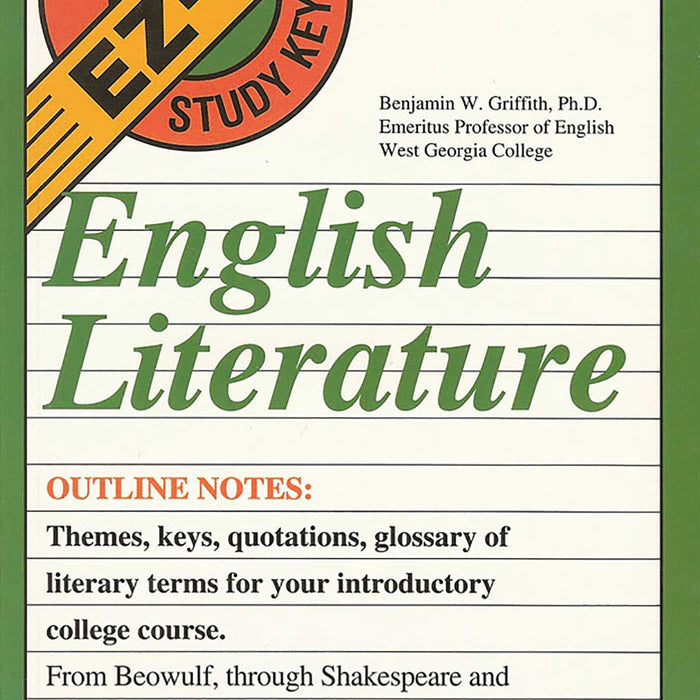 English Literature (Barron's Easy 101 Study Keys) by Benjamin W. Griffith (Author)