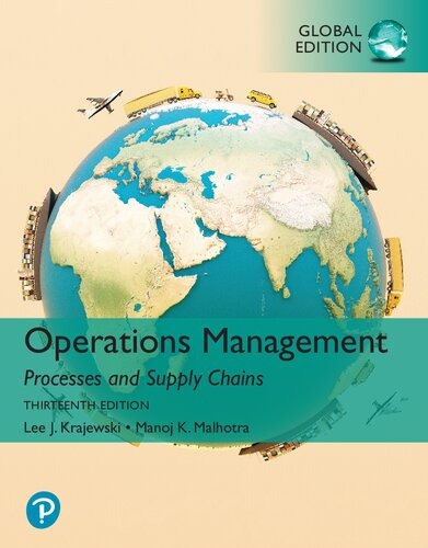 Operations Management 13th By Lee Krajewski