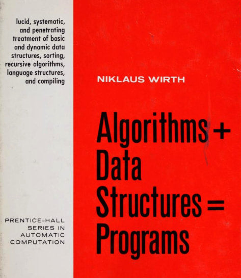 Algorithms + Data Structures = Programs 