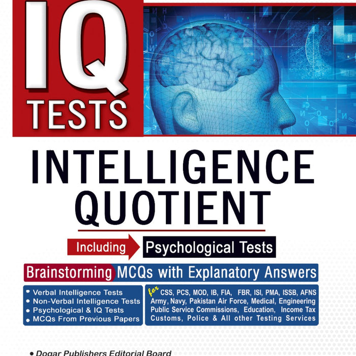 IQ Tests Intelligence Quotient (Including Psychological Tests) By Dogar