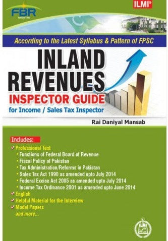 FPSC Federal Board Of Revenue Inspector Inland Revenue Guide  - ILMI  books n books 