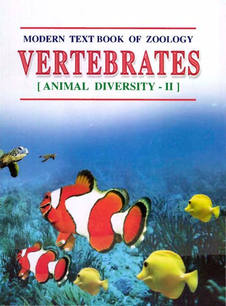 Modern Text Book Of Zoology Vertebrates Animal Diversity By RL Kotpal